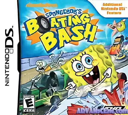 jeu SpongeBob's Boating Bash (DSi Enhanced)